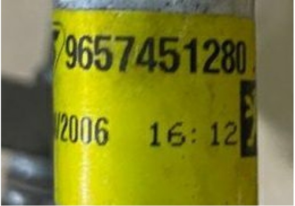 Трубки кондиціонера комплект Citroen C4, Peugeot 307, 1.4 16V, 9657451280