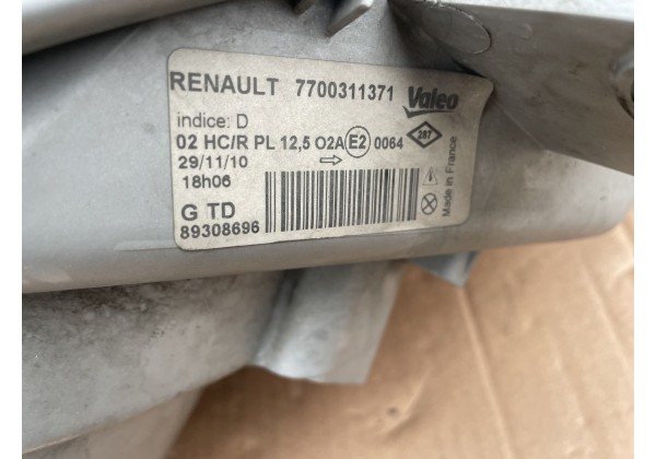Фара ліва Renault Trafic II, 01-06, 7700311371