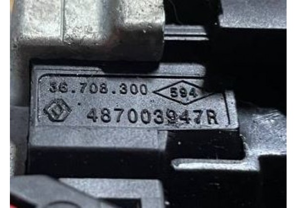 Замок запалювання Renault Sandero 2, Logan 2, Dokker, Master 3, Kangoo 2, Trafic 3, 487004438R, 487009602R, 487003947R