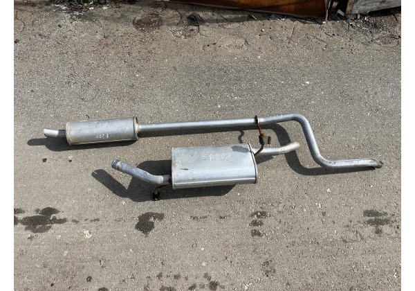 Глушник середня і задня частина Peugeot 207 1.4 бензин SW