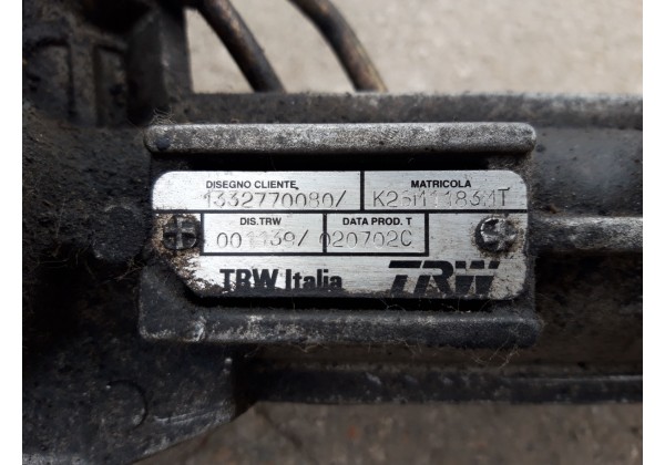 Рульова рейка гідравлічна Citroen Jumpy, Peugeot Expert, Fiat Scudo, 02-07, 1332770080