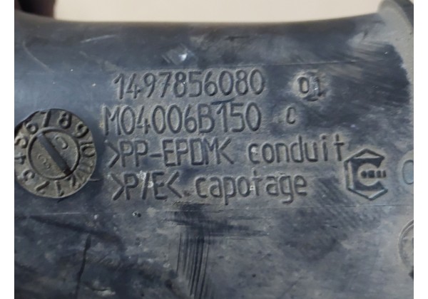Патрубок повітряного фільтра Citroen Jumpy 2, Peugeot Expert 2, Fiat Scudo 2, 1.6 HDi, 1497856080, 143496