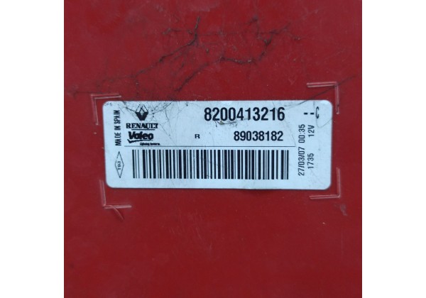 Ліхтар правий Рено Меган 2 хетчбек 05-08р.8200413216,89038182