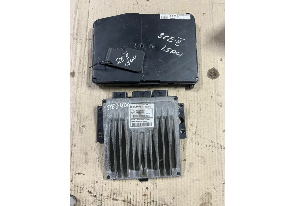 Комплект запалювання, ЕБУ, комп'ютер, Renault Megane 2, Scenic 2, 1.5 DCi, Delphi, 8200334419, 8200414354, 8200780028, U118400340J