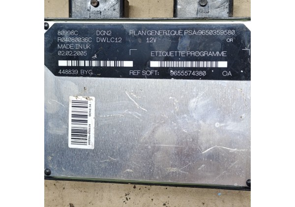 Комп'ютер, комплект запалювання для Пежо Партнер , Сітроен Берлінго, 1.9 д,DW8, паливна DWLP12, 9650359580,9655574380,R04080036C, DWLC12