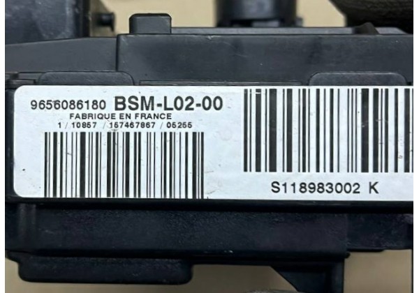 Блок запобіжників, модуль BSM L02-00, Citroen, Peugeot, 9656086180, S118983002 K
