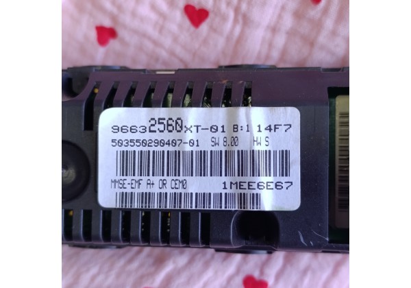 Дисплей інформаційний Сітроен С3 , 96632560xt