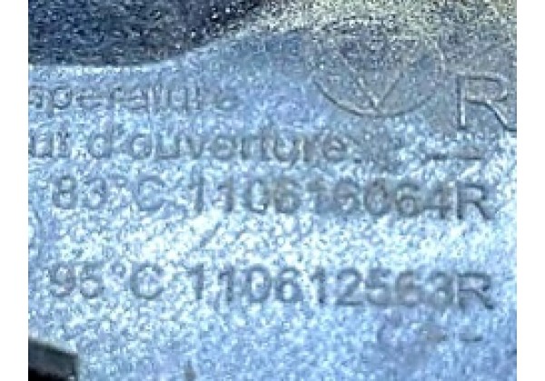 Корпус термостата Renault Captur, Clio 4, Logan 2, Sandero 2, Twingo 3, 0.9 TCe, 110616064R, 110612563R