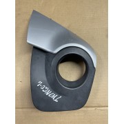 Заглушка, решітка протитуманних фар бампера переднього ліва Renault Twingo II, 7701209604