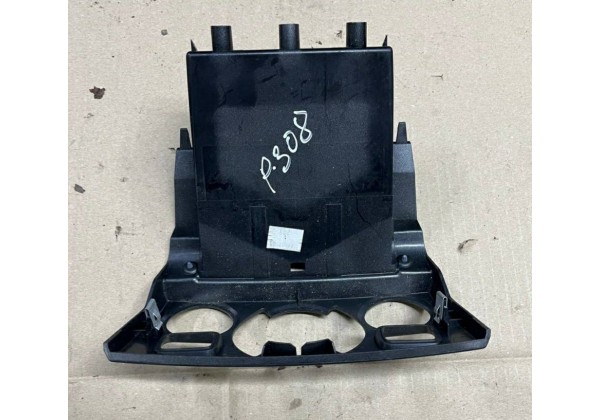 Декоративна накладка блоку управління пічкою Peugeot 308, T7, 07-13, 8231JP, 9660529177