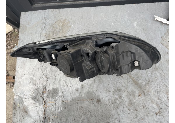 Скло лівої фари, фара ліва Renault Laguna III 07-10, 260600074R, Пошкоджений корпус