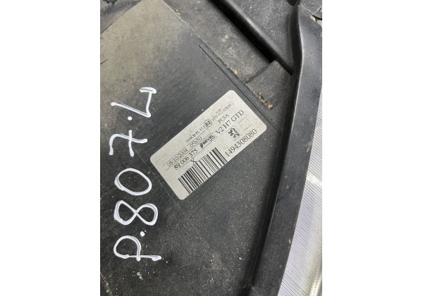 Фара передня ліва Peugeot 807 , 89006375 , 1494307080 