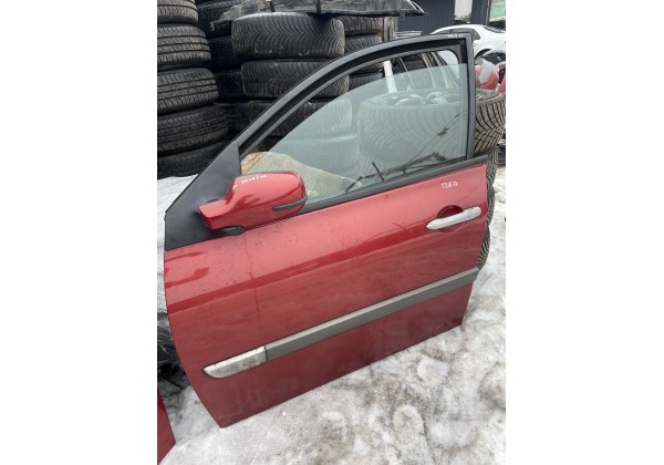 Двері передні ліві Renault Megane II, TEB76, Ціна за голу.