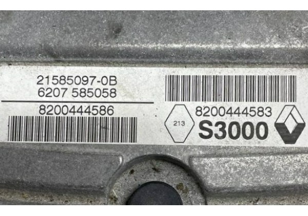 Комплект запалювання, ЕБУ, комп'ютер Renault Laguna 2, 2.0 16V, 8200444586, 8200444583, 8200660166, 8200607591, 8200660166, 8200371614, 8200468515