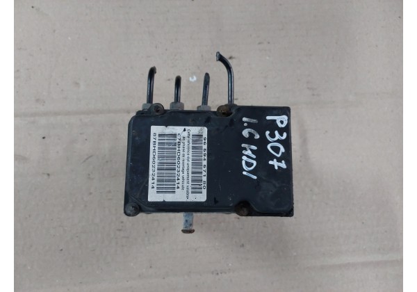 Блок ABS Peugeot 307, Citroen C4, 1.6 HDi, 0265231486, 9649988280, 0265800395, 9659457180, 87BHD60232414