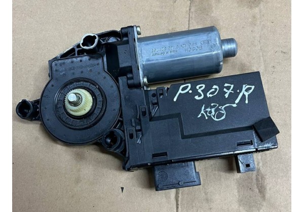 Моторчик склопідйомника передньої правої дверки Peugeot 307 CC, кабріолет, 9222P7, 9651734780