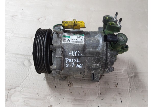 Компресор кондиціонера Citroen C5, Peugeot 407, 607, 9656572380