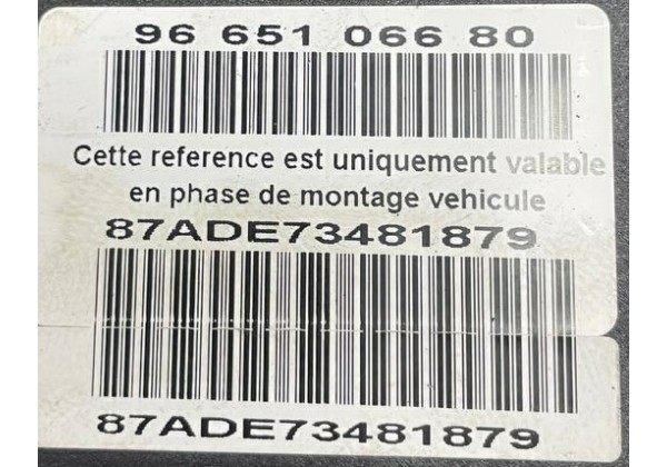 Блок ABS Citroen C4 Picasso, Grand Picasso, 07-13, 9665106680, 0265230289, 9660934580