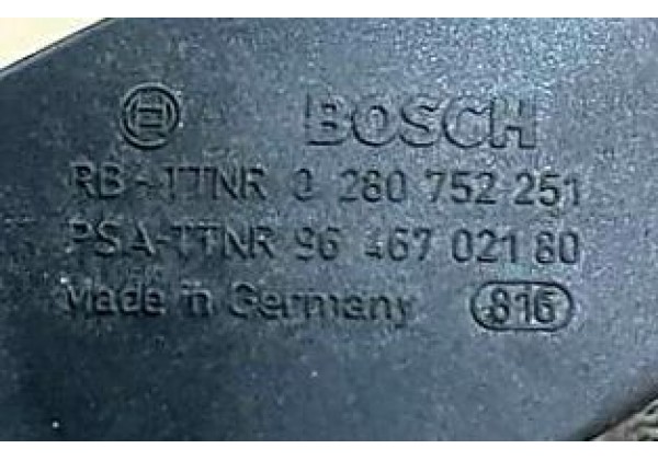 Педаль газу Citroen C2, 9646702180, 0280752251