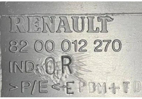 Обшивка задньої правої дверки Renault Espace 4, 8200012270
