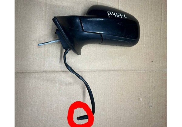 Дзеркало зовнішнє ліве електричне Peugeot 407, 7 pin, 8149VF, 96456984XT