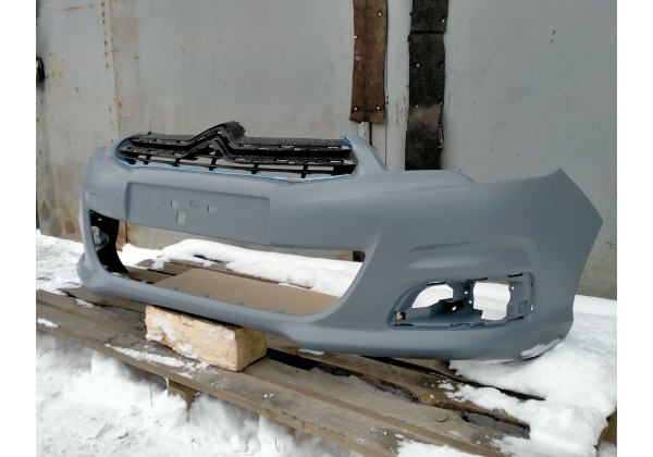 Бампер передній Citroen C4, 2010 - 2015, 7401VN *