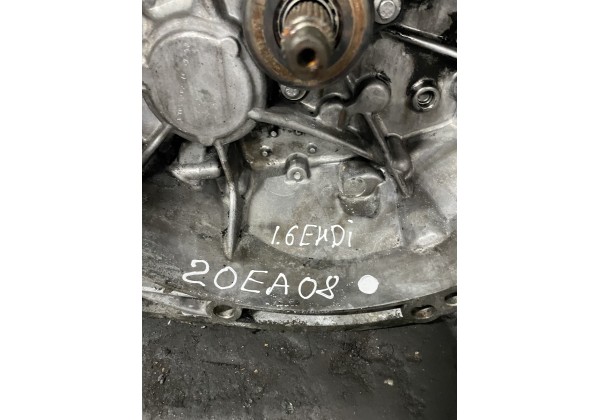Коробка передач 20EA08, Peugeot 308, 207, 508, 3008, 5008, Citroen C4, C4 II, DS4, C5 X7 1.6 eHDI