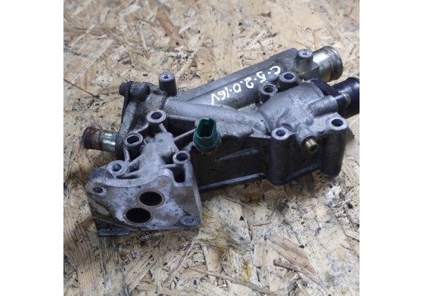 корпус термостата Citroen, Peugeot 1.8, 2.0 16V, 9635696080, 7291850K1, 1336Q4