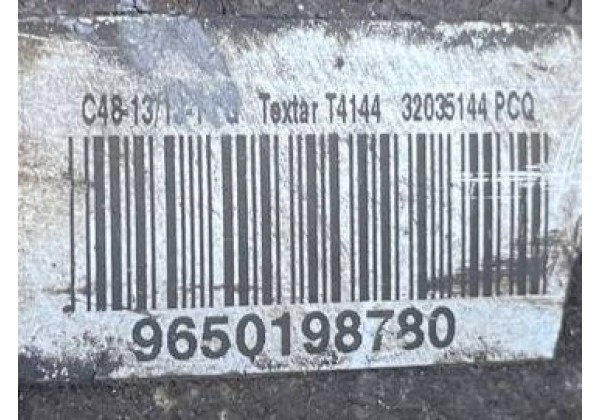 Суппорт передній правий, лівий, Citroen C2, C3, 9650198880, 9650198780