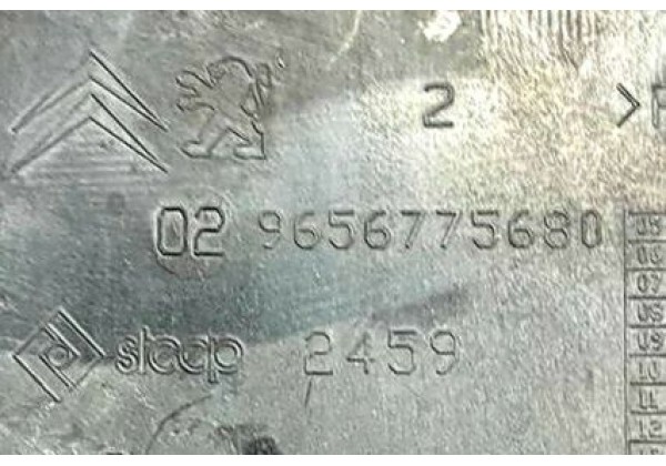 Захист електронного блока управління двигуном Citroen C3 Picasso, Peugeot 207, 1922T9, 9656775680