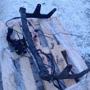 Фаркоп до Дачія Сандеро 1, комплект з проводкою та реле.