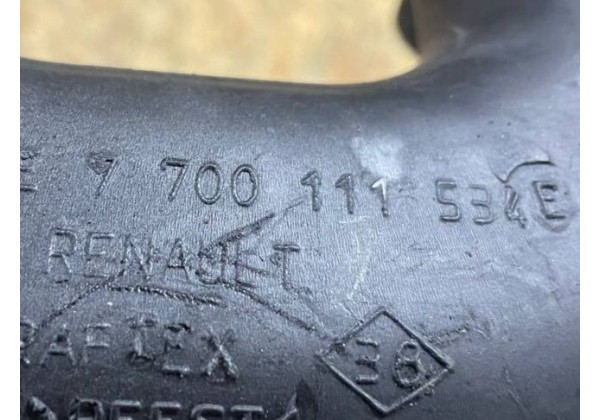 Патрубок інтеркулера Renault Clio 2, Megane,  Kangoo, 1.9 DTi, 7700111534
