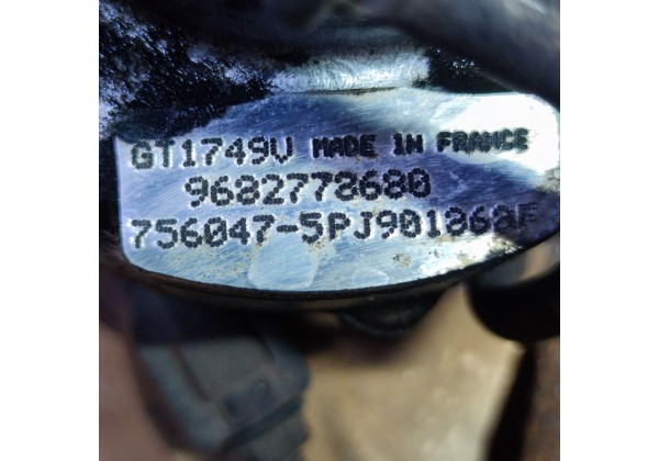 Турбіна 2.0 HDI 16V Peugeot 307,407, Citroen C4, C5,9682778680,0375K8