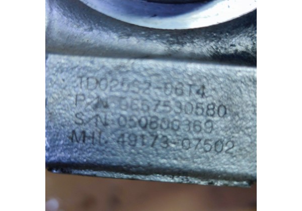Турбіна 1.6 HDI 16V Peugeot, Citroen,Ford, Volvo, 9657530580, 0375Q2