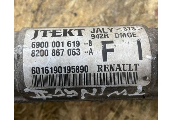 Рульова рейка під електро підсилювач Renault Twingo 2, 1.2, 1.2 16V, 1.5 DCi, 8200867063, 6900001619