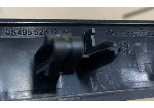 Декоративна накладка торпедо ліва Peugeot 407, 9649552677, 9647155277, 9649562877