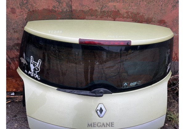 Кришка багажника Renault Megane 2 , хетчбек Код фарби TED99
