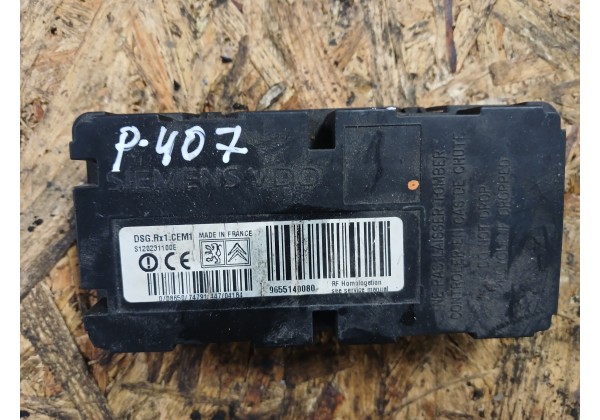 Блок контролю тиску в шинах Peugeot 407, 9655140080