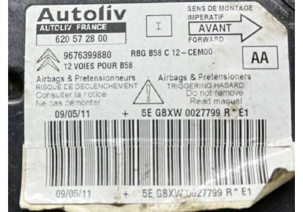 Блок управління AIRBAG  Citroen C4 Picasso, Grand Picasso, 9676399880, 620572800