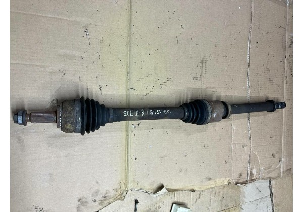 Полуось права, приводний вал Рено Сценік 2, Меган 2, 1.4 16V, 1.6 16V, 25х26 зуб., 7711368884, 8200327707, 8200575490, 8200376095