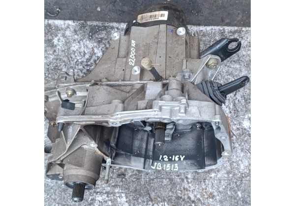 кпп, коробка передач Renault Clio II, Kangoo 1.2 16V, стартер спереду, спідометр з ABS, JB1513