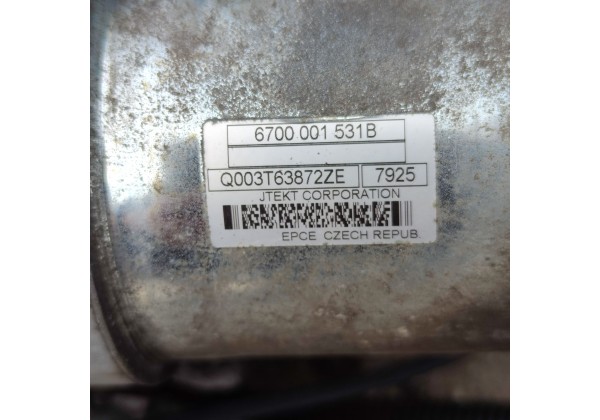 Рейка рульова з електропідсилювачем Peugeot 207, 6700001531B,4001F8,4001G2,4001A2,4000WH,400143,4001LE,4001C3,4000XC,6820000090.