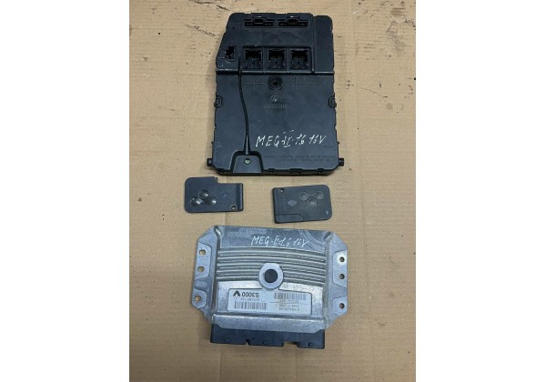 Комплект запалювання, ЕБУ, комп'ютер, Renault Megane 2, Scenic 2, 1.6 16V, 8200321263, 8200387138, 8200525385, S118400260 D