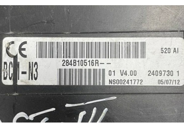 Комплект запалювання, ЕБУ, комп'ютер Renault Master 3, 2.3 DCI, 0281019110, 237102265R, 284B10516R