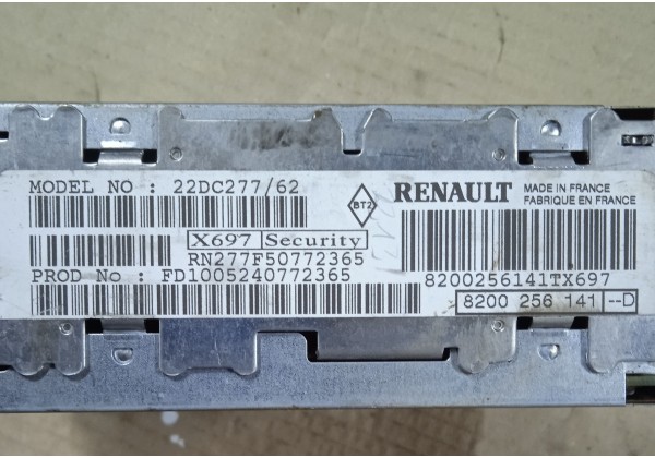 Автомобільна магнітола Renault Megane 2, Scenic 2, Modus, 8200256141, 8200497243 *