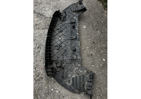 Захист переднього бампера нижній Citroen C4 Picasso, 06-13, 9660005580