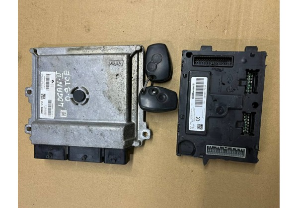 Комплект запалювання, ЕБУ, комп'ютер Renault Logan MCV 2, 0.9 TCe, 237105499R, 237107175R, 160151733, V29072784 A, 284B11723R, A2C92226606