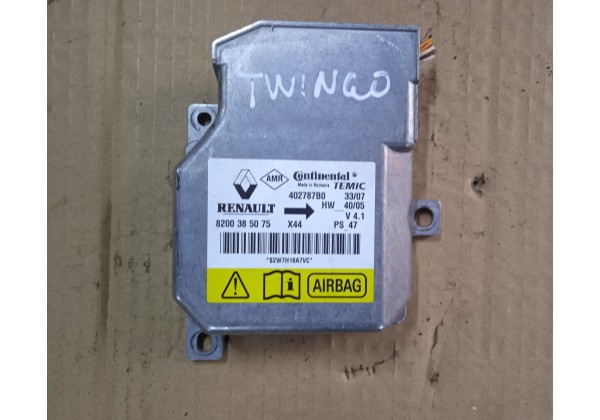 Блок управління AirBag Renault Twingo 2, 8200385075