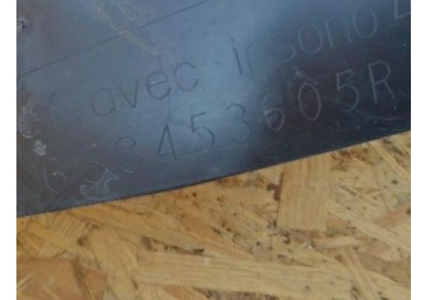 Підкрилок передній правий, задня частина Renault Megane 3, кабріолет, 638453605R