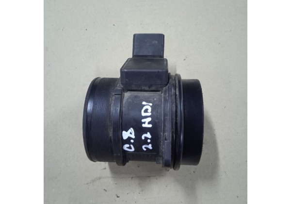 Витратомір повітря Citroen / Peugeot, 2.0 HDi, 2.2 HDi, 5WK9628Z, 9632215280
